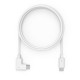 COMPULOCKS - Compulocks 6FTALLUSBC cable USB 0,6 m USB 2.0 USB C Blanco - 6ftallusbc